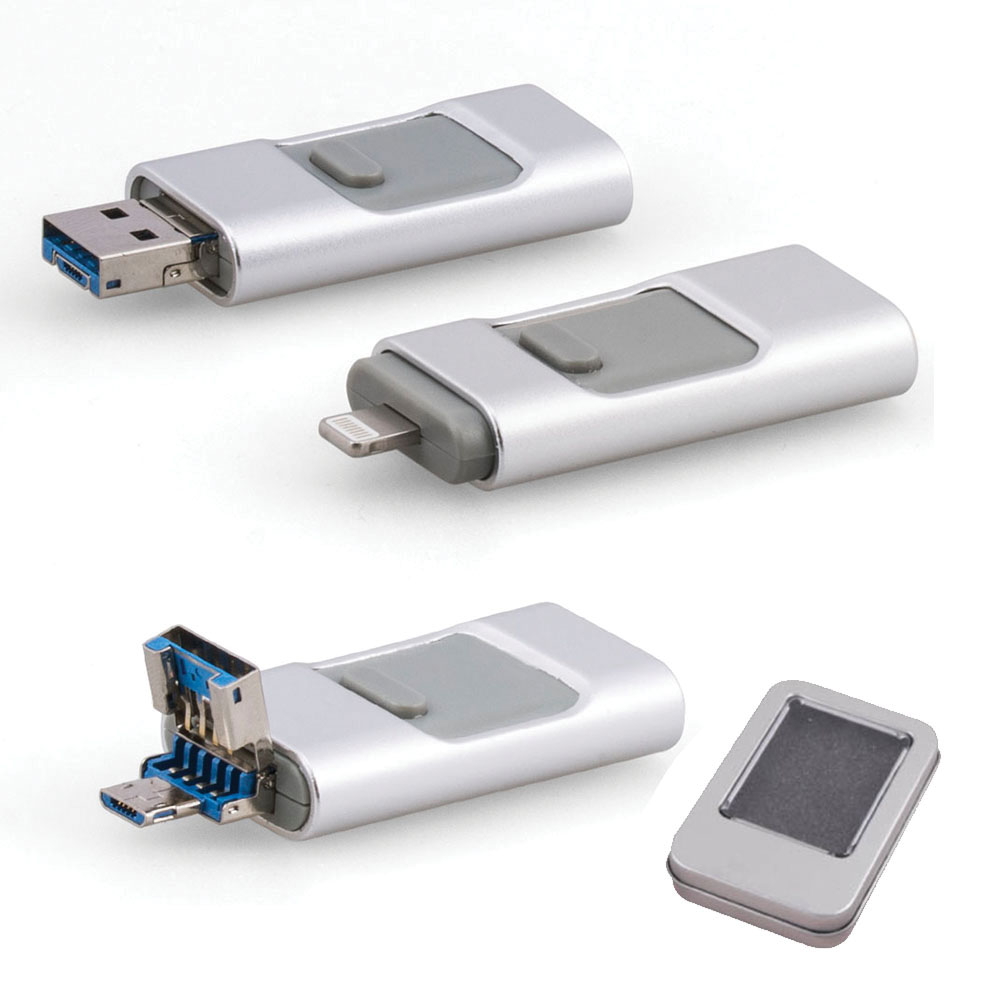 16 Gb Metal Usb Bellek